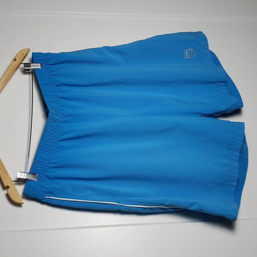 K-Swiss X-Large Blue White Men’s Athletic Shorts EUC